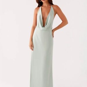 Peppermayo Mint Green Maxi Dress